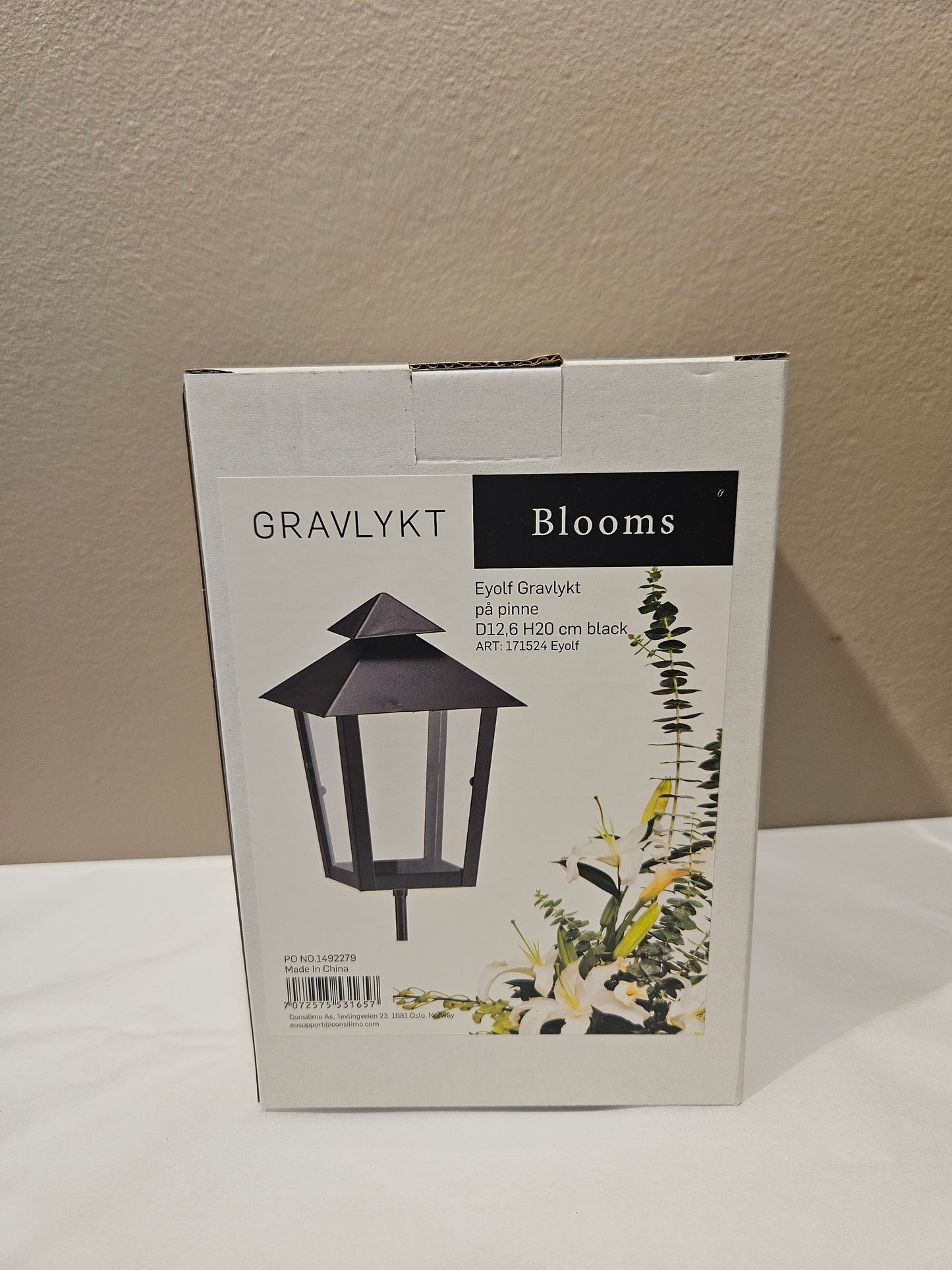 Gravlykt svart