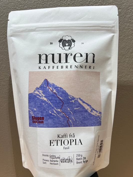 Kaffi Etiopia- Fasil, heile bønner