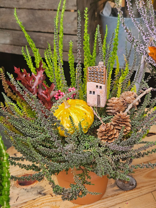 Pynta haustlyng i krukke