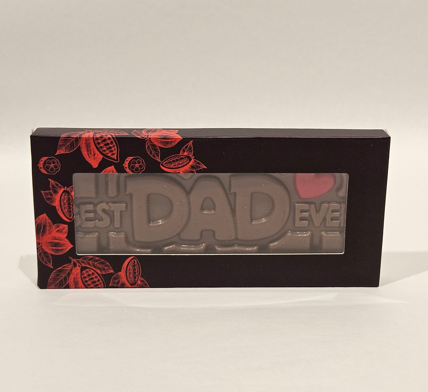 Sjokoladeplate med tekst - Best dad ever