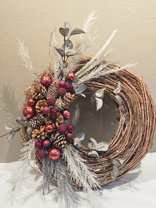 Dørkrans med div.pynt