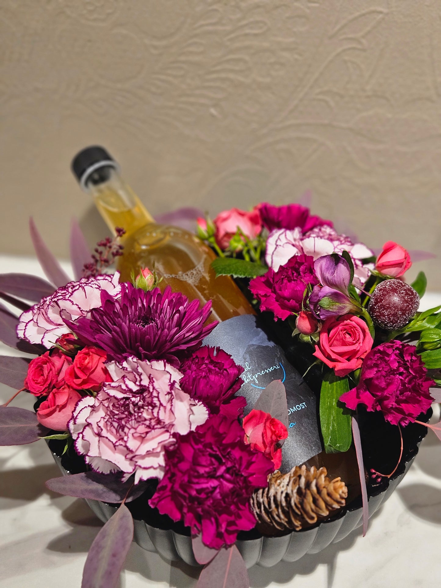 Dekorasjon med flaske