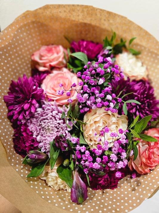 Lilla bukett medium