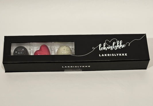 Gaveeske 6 biter Lakrislykke