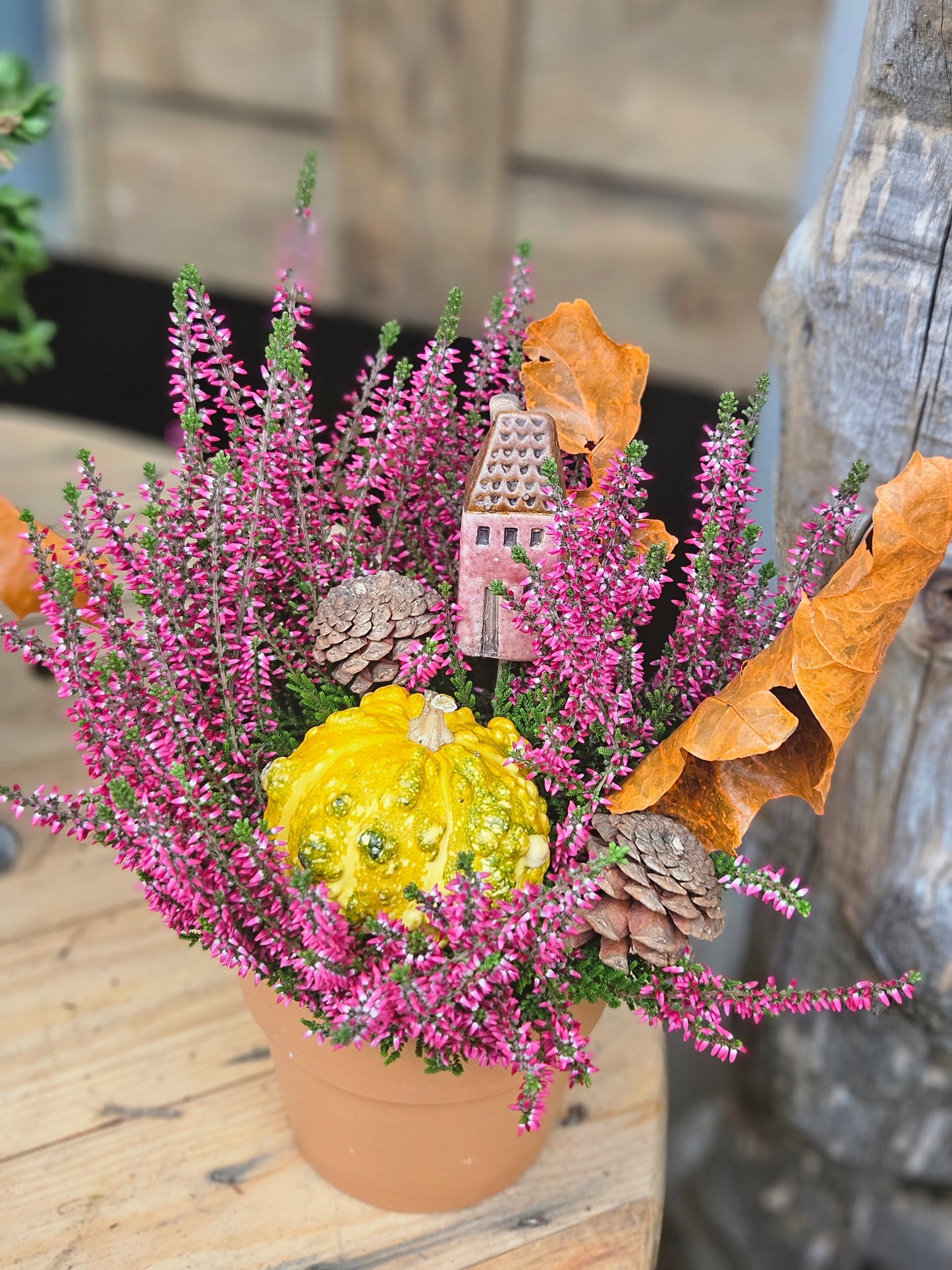 Pynta haustlyng i krukke