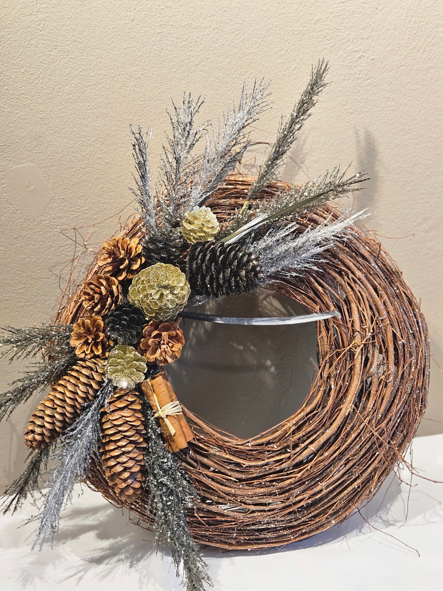 Dørkrans med div.pynt