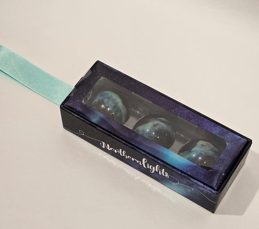 Gaveeske 3 biter Northern Lights Chocolate