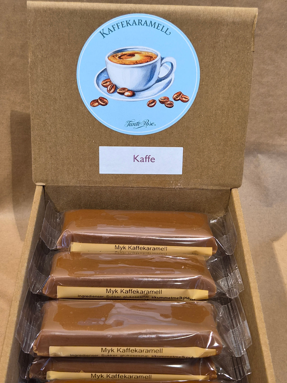 Myk kaffekaramell
